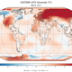 Global map of land and ocean temperature anomalies (departures from the mean) for March 2016. Image: NASA/GISS